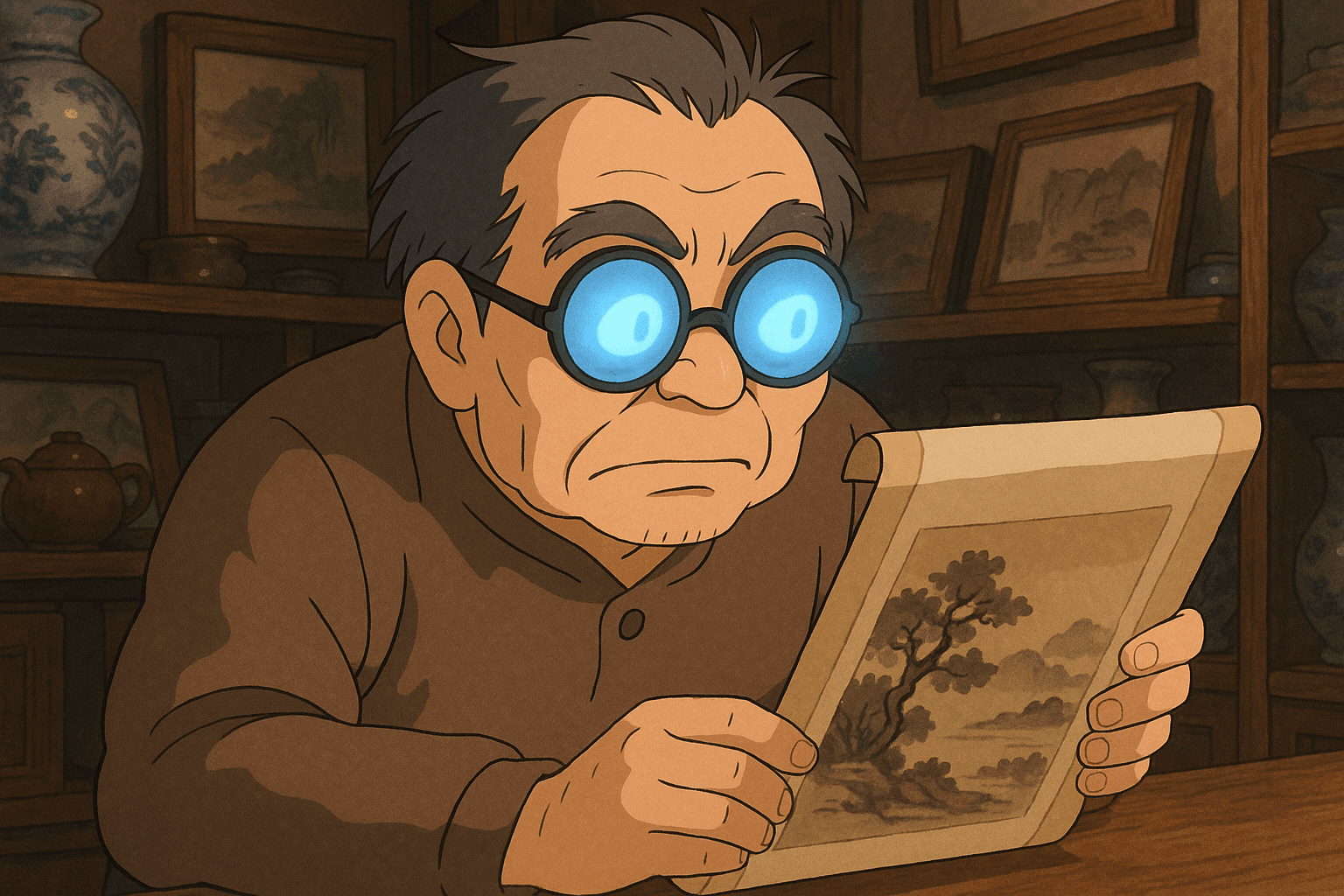 蓝眼