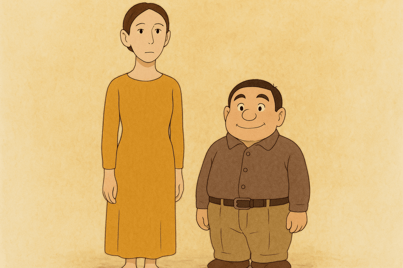 高女人和她的矮丈夫