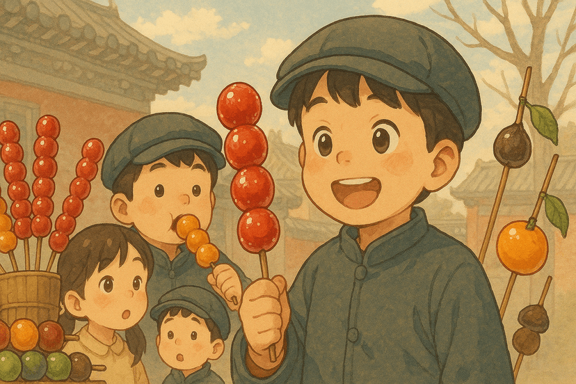 酸梅汤和糖葫芦