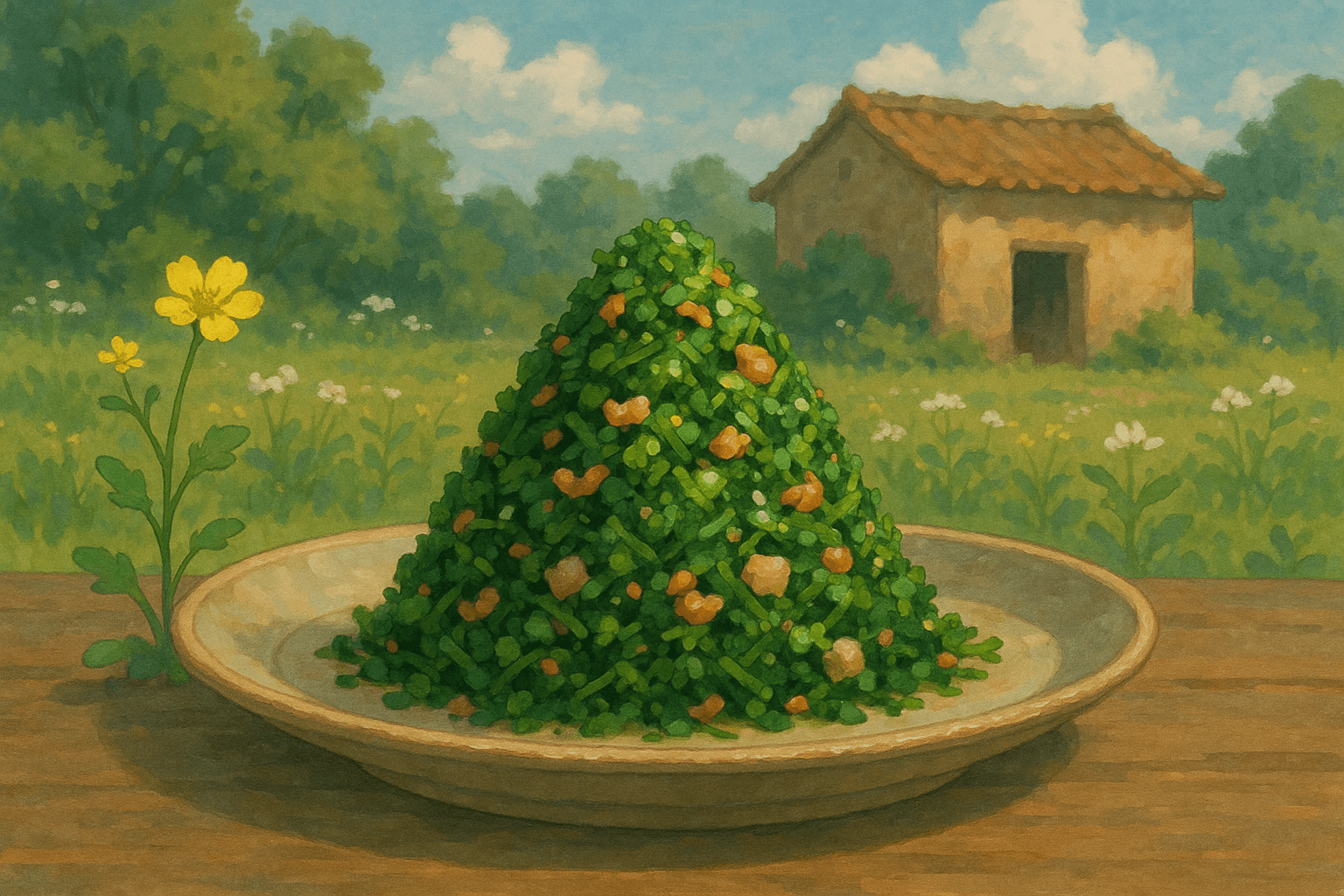 蒌蒿_枸杞_荠菜_马齿苋