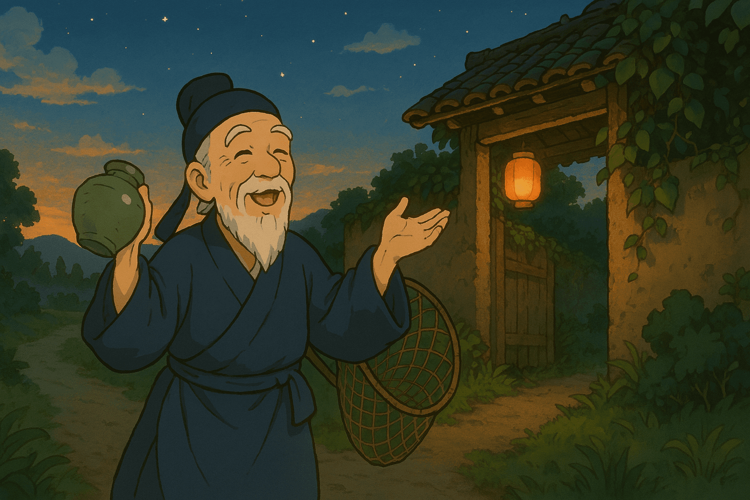 放翁优雅自画像