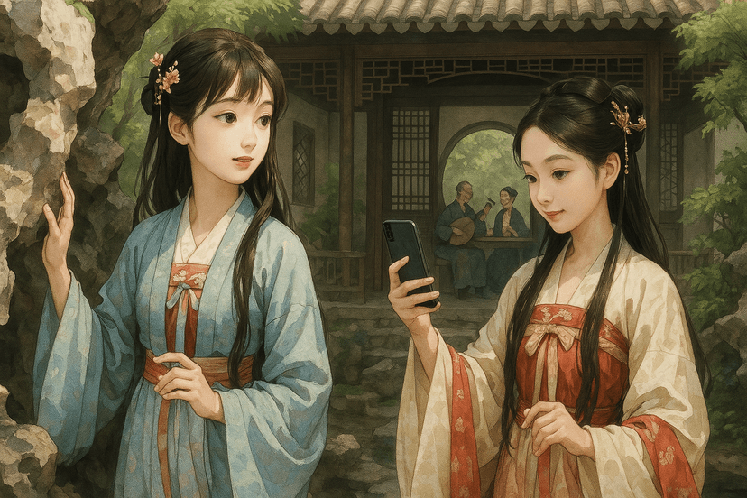 耦园听曲