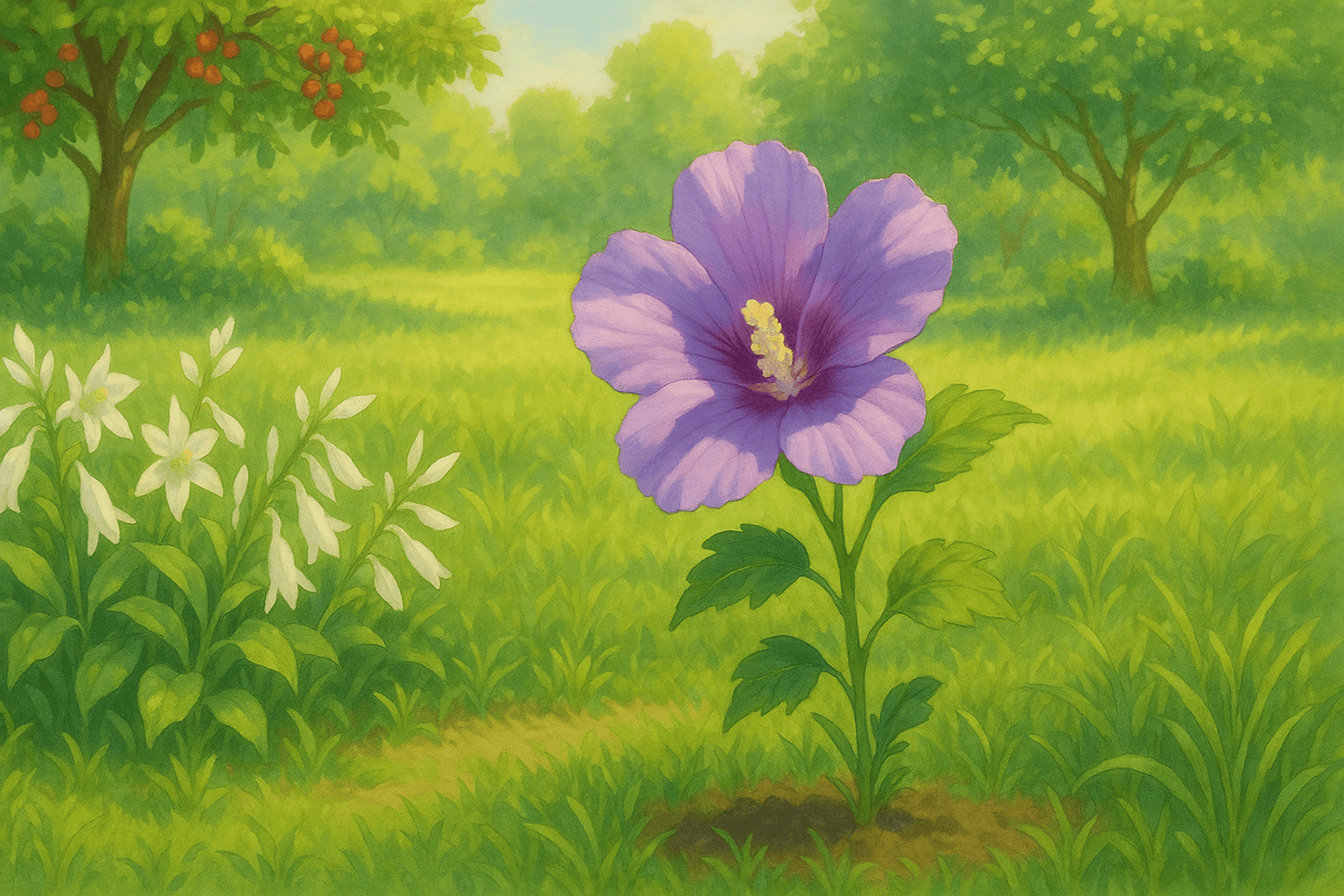 段落深度仿写：宗璞写木槿花
